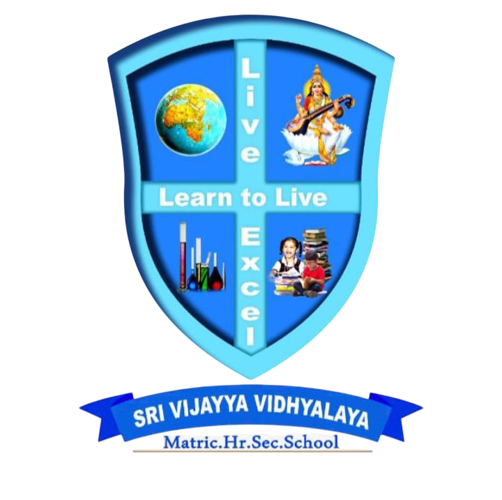Sri Vijayya Vidhyalaya Matric Hr. Sec. School Logo